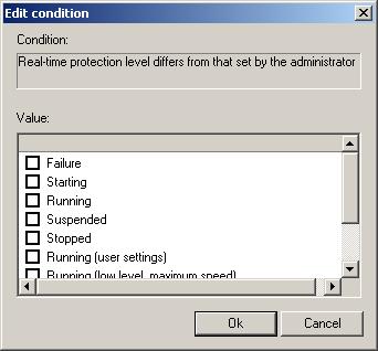 110 Kaspersky Administration Kit window (cf. Figure 73). Set the desired parameters in this window s Value field.