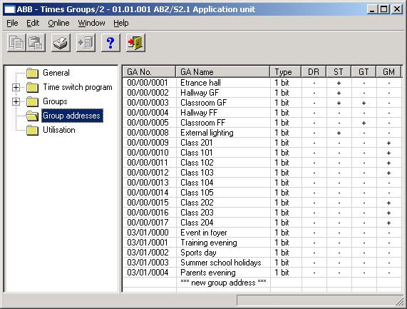 3.4.12.2 Edit group address Fig. 216: Dialog window: Edit group addresses To edit a group address, select Group addresses in the selection area.
