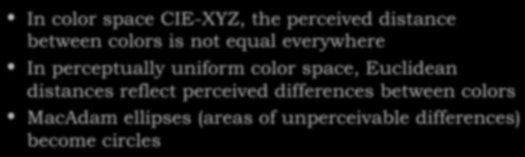 equal everywhere In perceptually uniform color space,