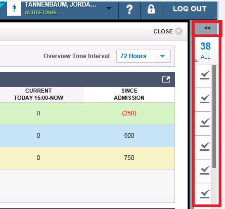 window changes from the List view to the Card view format The Physician Workqueue displays on the right side of the PCH window allowing important items to be viewable by the clinician even as they