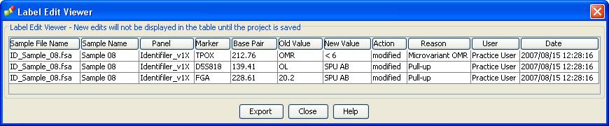 Project Window Create project, analyze data, review Samples