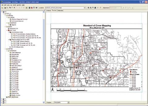 2 published in the July September 2007 issue of ArcUser magazine showed how the ArcGIS Network Analyst 9.