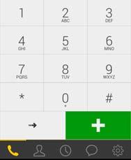 Bria Android Edition User Guide From the Contact List If you want to go back to the first call, tap the Phone tab. Tap add. Tap Contacts Find the person and tap.