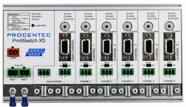 The X eliminates traditional PROFIBUS network baudrates constraints associated with spur lines, additional resistance, single master systems, poor cable segments and cable length limitations.