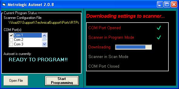 Orbit scanner will also beep twice) If you receive an OCX error, then print and scan the bar code from page 11 of the following document: