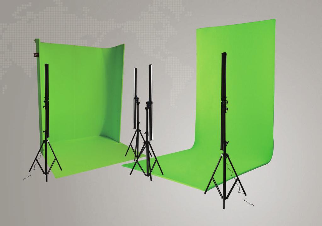Professional Green Screen Studio Series LG-E60 Power: 12W Power Source: 15V DC/100-240V AC,