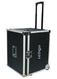 Portable Cases Accessories Metal Trolley Case Three Lamps Trolley Case LG-M3 Material: