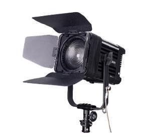 The new highly efficient 5600K LED Fresnel light from LEDGO gives you incredible flexibility by acting as