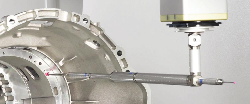 Exact angular setting An ideal probing strategy requires the stylus to always be perpendicular to the workpiece surface. Articulating systems are one means of realizing different probing orientations.