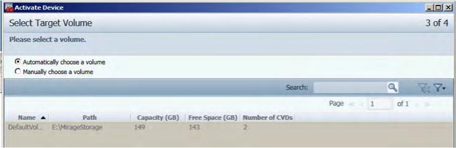 For more information about upload policies, see the VMware Horizon Mirage Administrator s Guide. 3. Select Mirage default CVD policy and click Next. The Select a Base Layer window appears.