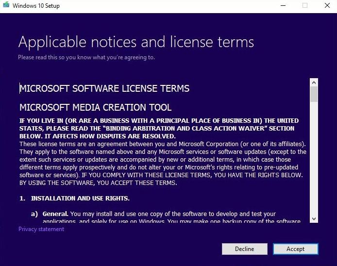 Use the following procedure when you have a license to install Windows 10 and are upgrading the device from Windows 7 Pro, Windows 8 Pro, or Windows 8.1 Pro.