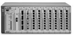 HP ProCurve Switch 8000M A feature-rich managed modular 10/100/Gigabit switch for high density and media flexibility.