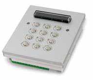 Access Control CODE-LOCKS MODULES FOR 8000 SERIES MODULAR SYSTEM These units have been designed to compliment the Series 8000 audio and video modules.