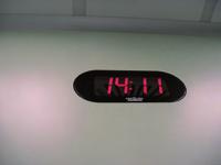 sprayclean digital clock