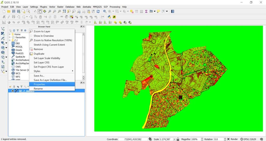 Path: shared/training/land01_cropmapping_seville_tutorialkit/processing/randomforest The classification product is open as a multiband raster file.