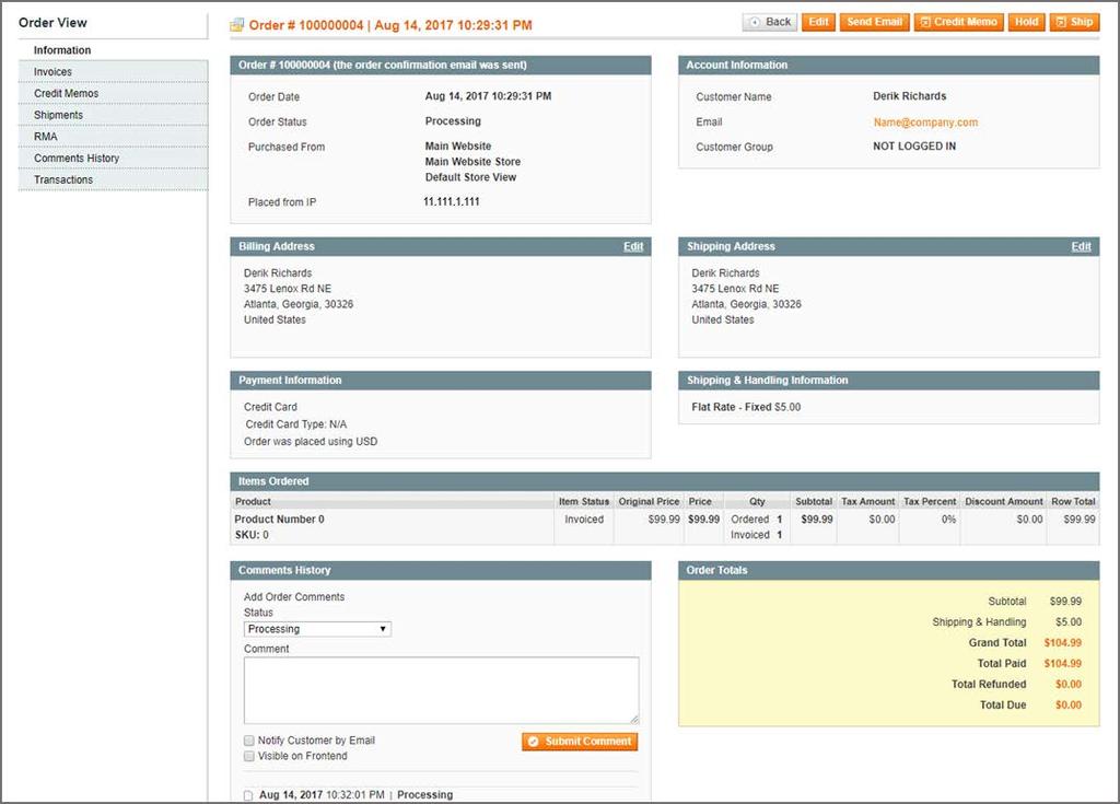 5. Going Live From Admin Dashboard, select System à Configuration. (For step by step screenshots, click here.) From Configuration screen, select Payment Methods from left-hand menu.