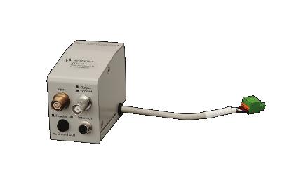 Also, you can add the optional N1414A High resistance measurement universal adapter which enables you to simplify the cabling and monitor source voltage at high resistance measurements.
