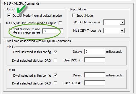 In the ESS Main Config, you would also need to set the output number accordingly.