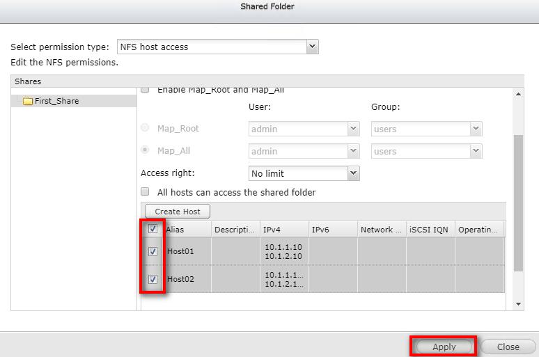 To create an iscsi Target and iscsi LUN, click "Storage