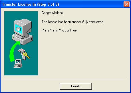 Transferring Your License to Another PC 21 MON2000 PLUS 13.