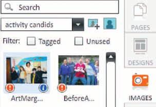 To select pages, you may click on a page s thumbnail or use the Previous/Next Page icons on the toolbar.