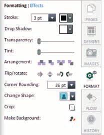 Use the drop-down to change the Shape of your image.