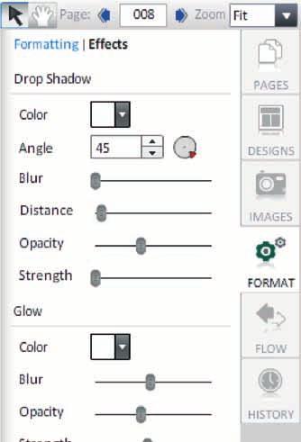 Shape Formatting Options Shape Effects Options Add a border to your shape box. Using the dropdown, choose the border s thickness and color. Choose a fill color for the text box.