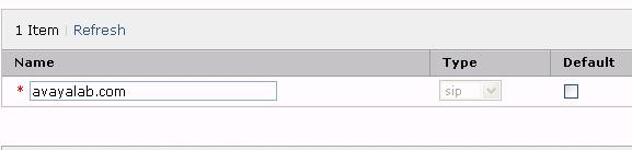 In the left pane under Routing, click on Domains. In the Domain Management page click on New (not shown). 2.