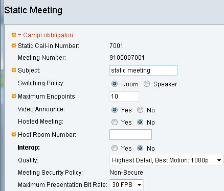 numbers for rendez-vous meeting has to be defined A Rendez-vous