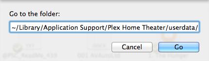 4. Exit Plex Home Theater (NOTE: this is an important step). 5. Launch the finder application. 6.