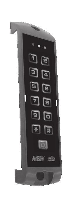 The electric lock is connected to the keypad that is installed outside the house.