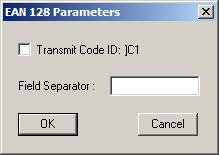 Chapter 3 Changing Symbology Settings 3.10 GS1-128 (EAN-128) Select the check box so that the scanner can read GS1-128 (= EAN-128) barcodes. Advanced settings are provided as shown below.
