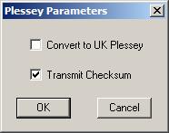 ScanManager User Guide 3.14 PLESSEY Select the check box so that the scanner can read Plessey barcodes. Advanced settings are provided as shown below.