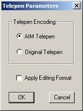 Chapter 3 Changing Symbology Settings 3.16 TELEPEN Select the check box so that the scanner can read Telepen barcodes. Advanced settings are provided as shown below.