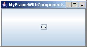 Adding Components into a Frame Title bar // Add a button into the frame