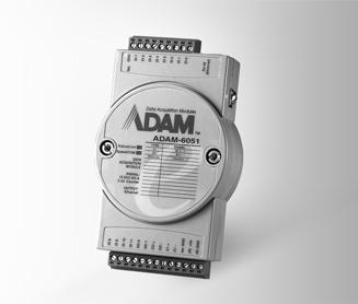 ADAM-6050 ADAM-6051 ADAM-6052 Channels 12 Dry Contact Logic level 0: close to GND Logic level 1: open Wet Contact Logic level 0: 0 ~ 3 V DC Logic level 1: 10 ~ 30 V DC Supports 3 khz Counter Input