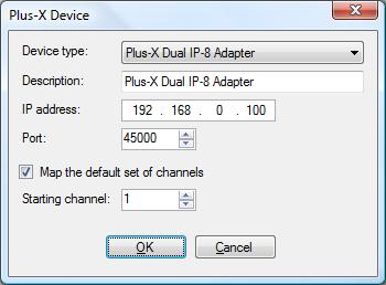 Software Configuration Now that the Plus-X Dual IP-8 Adapter is installed on the network, you are ready to add the unit to the ARC Plus using AutoLoad Plus.