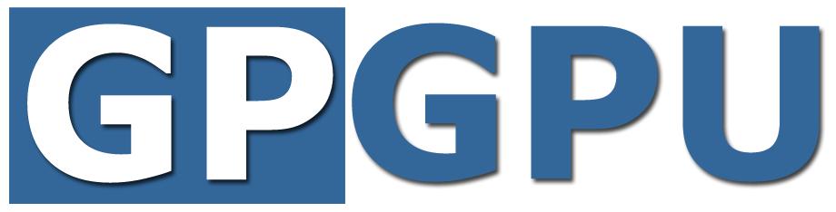 What is (Historical) GPGPU? Applications see GPGPU.