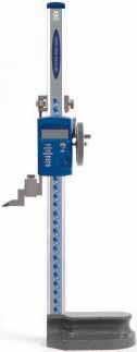 Digital Height Gauge 190 Series Easy to read LCD display Soft keys for maximum operating comfort Ground micro-lapped measuring surfaces Functions: mm/inch conversion, on/off, zero-setting, max, min,