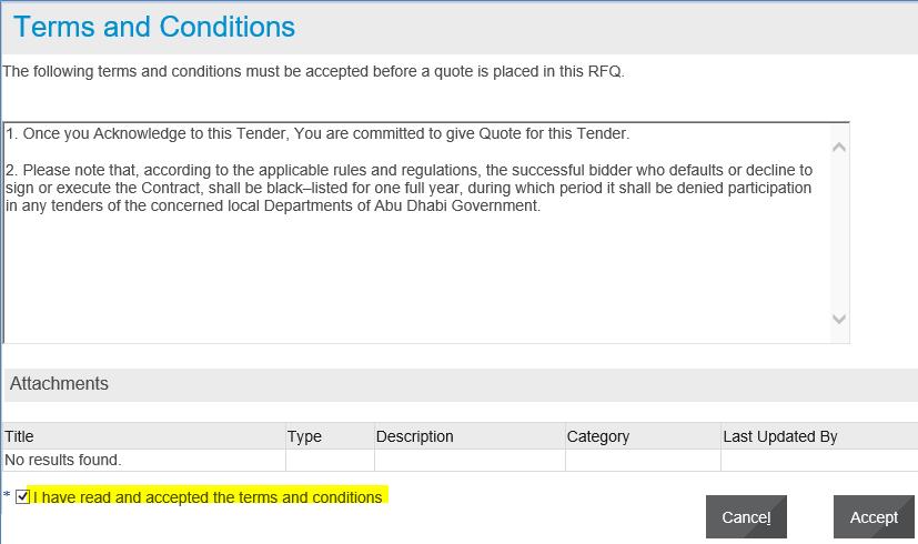 Finally, read the terms and conditions within