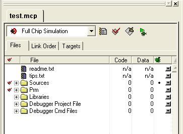 Project Panel The project panel contains everything associated with your project. It contains a project tool bar and a file panel.