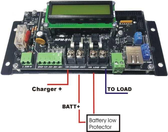 Battery low protector V1 External Vdc input can be used to monitor eg. Output of DC-DC converters or the output voltages from Solar Panels etc.