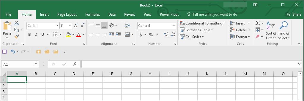 3. Click Microsoft Excel (on the menu in Windows 7) (on the menu in Windows