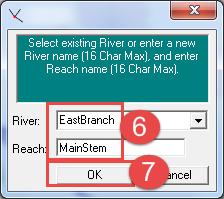 6. Repeat the reach drawing for the EastBranch of the GMU system.