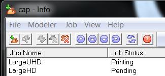 If a printer is not currently registered in the client manager software, you can add it by clicking add modeler. 3.