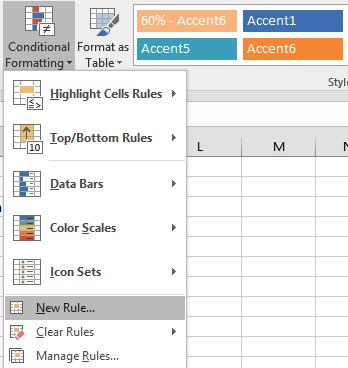 5) Close the workbook without saving changes. Conditional Formatting 1) Open the Commission Workbook. 2) Highlight the cell range E3:E26.
