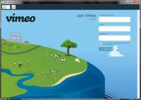 If you have a Vimeo account, enter your account information. If you do not have a Vimeo account, click the "Join Vimeo" link on the Login screen to create an account.