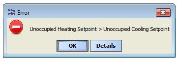 Setpoint Limits Setpoint High Limit: A user can enter a Setpoint High Limit in Occupied Mode within the range of 45 ºF to 99 ºF. The default value is 78 ºF. NOTES: 1.