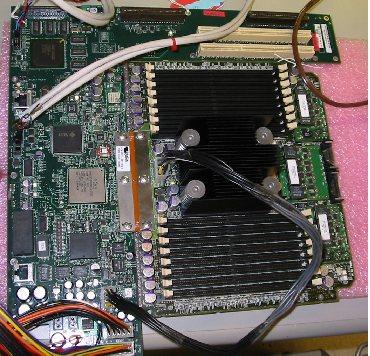 Niagara: threads on one chip cores: Single-issue -stage -way multi-threaded Fast crypto support resources: MB on-chip DDR interfaces G DRAM, Gb/s shared FP unit GB Ethernet ports Sources: Hot Chips,