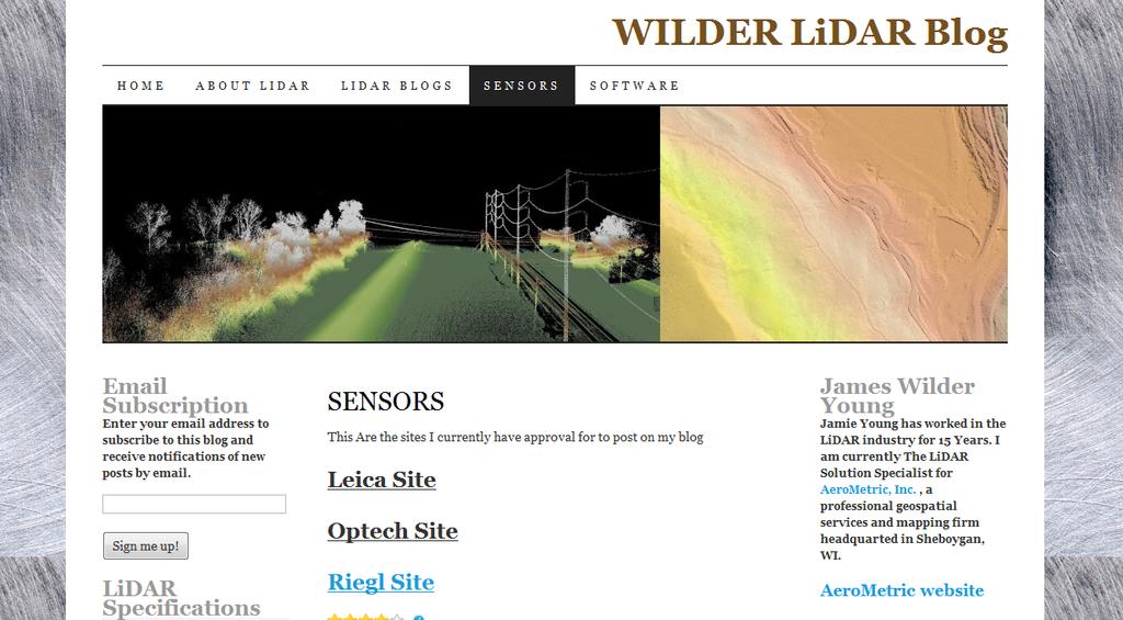 WILDER LiDAR Blog